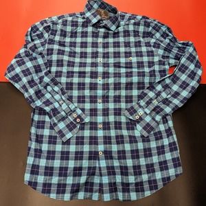 ·Maker & Company Casual Button Down Shirt, Large